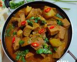 A picture of step 7 of Raw Jackfruit Curry Odisha Style.