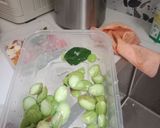 Foto langkah ke 1 dari resep Oseng peda Cabai ijo dan pete.