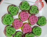 Foto langkah ke 8 dari resep Lapis Sagu Cantik Mawar.