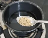 A picture of step 2 of Masala chai.