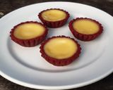 Foto langkah ke 5 dari resep Red Velvet Eggtart.