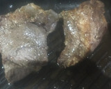 Foto del paso 7 de la receta: Súper Roast Beef en ciboulette, coles de Bruselas, palmito y choclo