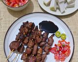 Foto langkah ke 6 dari resep Sate Maranggi Sapi dan Sambal Tomat Matah.