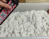 Foto del paso 2 de la receta: Uramaki de pollo teriyaki y maki de surimi sushi