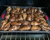 A picture of step 5 of Honey Garlic BBQ Chicken Wings.