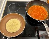 A picture of step 3 of Huevos Rancheros and Chipotle Cheese Dip 🌶🌶🍅🍅🍳🍳.