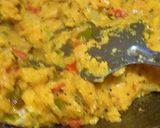 A picture of step 3 of Upma.