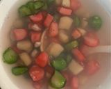Hình bước làm 4 của món Chè hạt sen củ năng