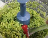 A picture of step 1 of Lilva Kachori ગુજરાતી લીલવા કચોરી લીલી તુવેરની કચોરી.