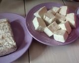 Foto langkah ke 1 dari resep Tahu,tempe,petai kuah santan.