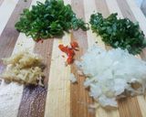 A picture of step 1 of Pilchard Fishcakes.