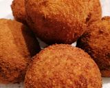 Une image de l'étape 8 de Arancini Di Mozzarella.
