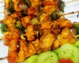 A picture of step 1 of Chicken stick Shashilk.