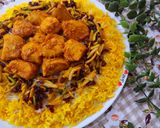 عکس مرحله 8 از دستور نثار پلو با مرغ 😋