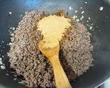 A picture of step 2 of Ground Beef Burrito.