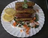 A picture of step 7 of Lauki aur chanay ki daal ke kabab.
