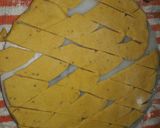 A picture of step 3 of Gujarati Dal Dhokli.