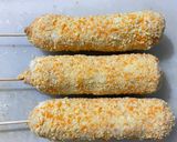 Foto langkah ke 4 dari resep CornDog Roti Tawar.