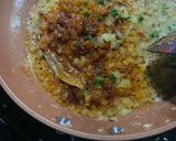 A picture of step 2 of Methi Paneer Masala.