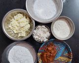 A picture of step 1 of Nolen Gurer Patishapta Peethe.