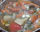 Tyúkhúsleves gazdagon recept fázis 4 fotója
