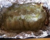 Une image de l'étape 8 de Sole dans son habillage de courgettes sauce crème aneth et citron.