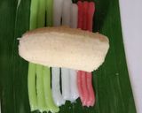 Foto langkah ke 3 dari resep Kue nagasari gulung.