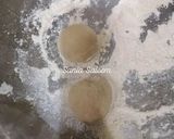 A picture of step 1 of Aloo bhare Parathe.