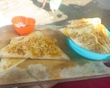 Foto langkah ke 3 dari resep Garlic Bread Roti Tawar (teflon).