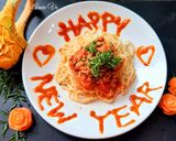 Hình bước làm 2 của món Mì Ý sốt cà