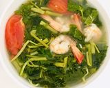 Hình bước làm 4 của món Canh chua rau muống