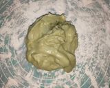 Foto langkah ke 3 dari resep Matcha Mochi (Tanpa Tepung Ketan).