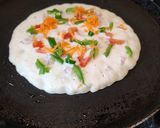 A picture of step 4 of Suji Uttappam..
