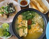 Hình bước làm 5 của món Bánh canh cá lóc miền Trung