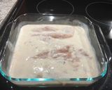A picture of step 4 of Chicken and Rice with Mushroom Sauce.