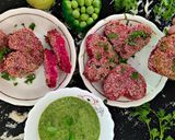 A picture of step 9 of Beetroot Cutlet.