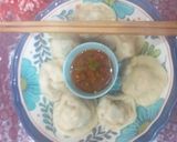 A picture of step 7 of Chicken momos (dumplings).