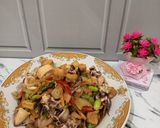 Foto langkah ke 7 dari resep Oseng Cumi Pete.