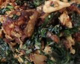 A picture of step 5 of Spinach sauce.