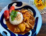 A picture of step 4 of Thai Massaman Curry.