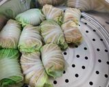 Foto langkah ke 3 dari resep Steam Daging Gulung Sawi Putih.