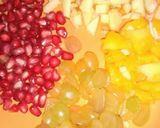A picture of step 1 of Colourful fruits raita.