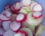 Foto del paso 4 de la receta: Ensalada de rábano y pepino