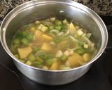 Foto del paso 1 de la receta: Vichyssoise (crema de ajo porro y papas)
