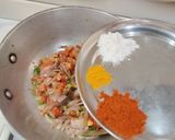 झटपट टेस्टी साउथ इंडियन टोमेटो राइस रेसिपी चरण 3 फोटो