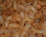 A picture of step 4 of Chicken popcorn pasta 😋.