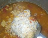 A picture of step 8 of Keema Daal Pulao.