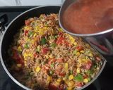 A picture of step 8 of Mexican Rice.