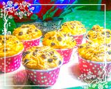 Foto langkah ke 11 dari resep Muffin tape simple, praktis, dan irit no mixer.