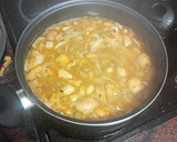 Foto del paso 6 de la receta: Jamoncitos de pollo en salsa de almendras con papas cocidas